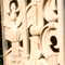 Paneel voor het orgel in de St-Nicolaaskerk